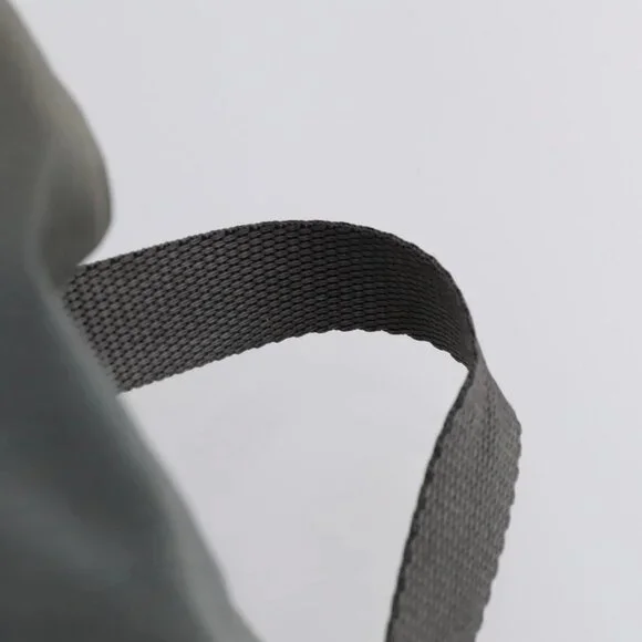 PRADA Backpack Nylon Gray Silver Auth kk572 - Picture 7 of 16